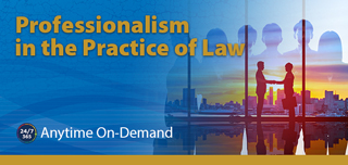 Professionalism in the Practice of Law