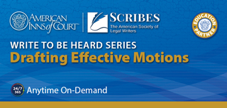 Drafting Effective Motions